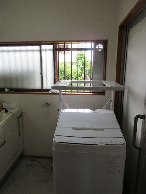 八代市 I様邸衣類乾燥機設置工事