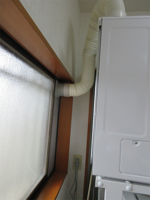 八代市 I様邸衣類乾燥機設置工事